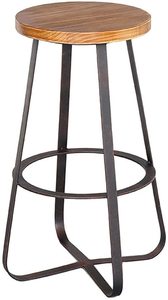 Iron round coffee <b>table</b> dark <b>brown</b> wholesale bulk quantity for office home restaurant living room garden decoration hot selling - Product Image 6