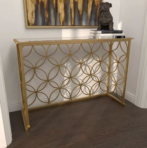 New Trending Iron <b>Console</b> <b>Table</b> for Hotel Home Decor Living Room Furniture Storage Entryway and Hallway <b>Table</b> <b>Console</b> Wholesale - Product Image 3