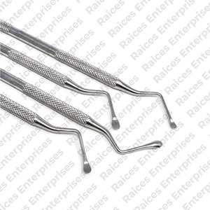 Juego de instrumentos de llenado Dental hecho en acero inoxidable de calidad alemana, Kit de examen Dental con espejo bucal con estuche con cremallera personalizado - Product Image 3