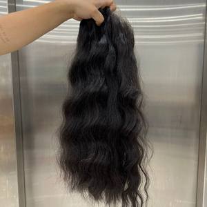 Vente chaude Donateur Cambodgien Vague Naturelle Noir Vrais Extensions de Cheveux Humains avec Fermeture Frontale Remy Hair Grade Très Populaire! - Product Image 6