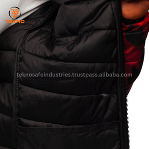 Veste bouffante en duvet avec capuche d'extérieur pour hommes vente en gros personnalisée hiver chaud épaissi veste respirante pour hommes service OEM - Product Image 6