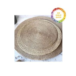 Tapis en herbe de mer pour la décoration de la maison, fabrication vietnamienne, articles décoratifs faits à la main par des artisans expérimentés - Product Image 5