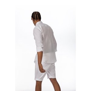 เสื้อเชิ้ตเรียบแขนยาวชายลายนูน - Product Image 2