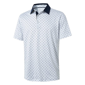 Camisetas Polo de golf de ajuste seco con logotipo bordado personalizado de alta calidad con su propio logotipo de diseño - Product Image 1