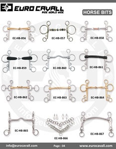 Mèche en caoutchouc à bouche articulée Pelham Horse Bit Snaffles - Product Image 6