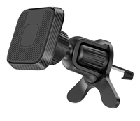 Support de téléphone magnétique flexible et réglable pour voiture, fixation sur grille d'aération ou tableau de bord, compatible universel - Vente Flash
