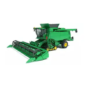 Fairly Used rice wheat maize corn Sorghum combine harvester with good conditions