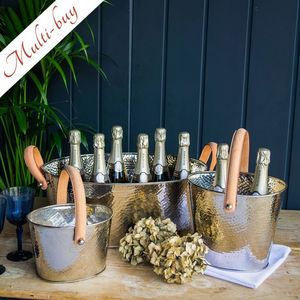 ชามสเตนเลสขวดเบียร์ไวน์พร้อมอุปกรณ์ทำความเย็นสำหรับงานปาร์ตี้ทำจากวัสดุมันวาว - Product Image 3