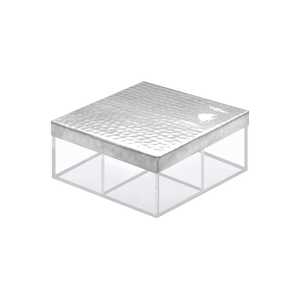Premium Acrylic Food <b>Storage</b> Container with Lacquered <b>Wood</b> & Pearl Lid Designed for Luxury Home Table Decoration - Product Image 2