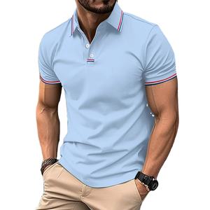 Extérieur Nouveau Été Best-seller Hommes Confortable Respirant Séchage Rapide Chemise T-shirt POLO Voyage Affaires Mode Sports - Product Image 1