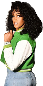 Women's High Quality Fashion <b>Coats</b> Varsity Jackets 2022 Letterman Crop Baseball Spring Women Jacket Knitted Casual Girls Jacket - Product Image 3