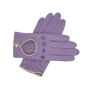 Gants en cuir professionnels avec logo personnalisé et design Gants de conduite de couleur unique - Product Image 5
