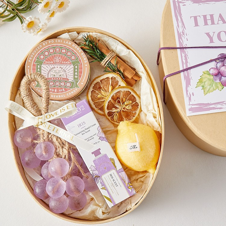 Grape essential oil soap-large gift box