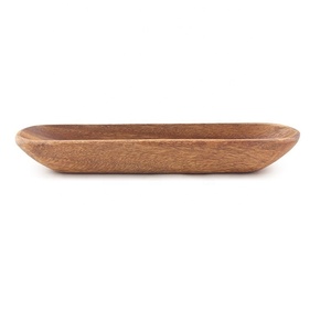 Cuenco para servir masa de madera Natural de alta calidad, ensaladera desechable, cuchara, cubiertos para uso en el hogar, Hotel, restaurante - Product Image 1