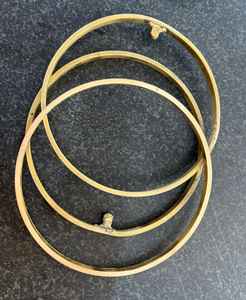 Anillo de pistón de latón dorado de alta calidad Producto de metal Premium - Product Image 2