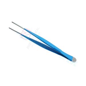 Pinzas Quirúrgicas Premium de Acero Inoxidable, Tipo TC, con Punta Recta Dentada, para Aplicación de Apósitos |   Material Quirúrgico Reutilizable de Alta Calidad - Product Image 6