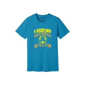 T-shirt 100% coton avec impression de thèmes de bouddha Style décontracté 12 options de couleur 160-180 Placement de conception personnalisable GSM lourd - Product Image 6