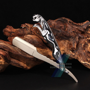 มีดโกนสำหรับร้านตัดผมส่วนตัวด้ามจับใบมีดเดี่ยวแบบมืออาชีพ - Product Image 3