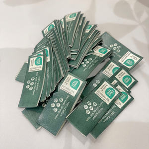 Custom Woven Cotton <b>Labels</b> Made Vietnam-Premium No Fold Cloth Tags Eco-Friendly Roll Shape Logo Care <b>Labels</b> for <b>Shoes</b> Streetwear - Product Image 2