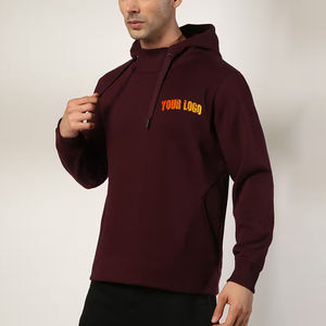 Sweat-shirt pour homme sur mesure, coupe ample, lourd, surdimensionné, décontracté pour l'hiver, avec logo brodé, OEM/ODM, impression personnalisée sur écran - Product Image 1