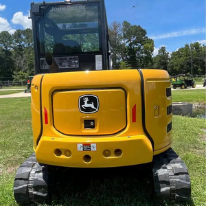 Entrega rápida utilizada para John Deer. E 60P Mini excavadora Poclain cilindro hidráulico Yanmar motor bajo precio equipo de construcción - Product Image 4