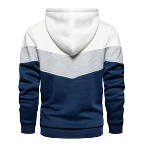 Sudaderas con capucha de felpa francesa con logotipo personalizado para hombres de talla grande sudaderas con capucha con bordado desgastado por sublimación para invierno - Product Image 3