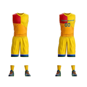 Hot Sale Unisex Reversible Basketball Uniform Set Custom Printed Breathable Youth Basketball <b>Shorts</b> <b>Cool</b> Personalized Sportswear - Product Image 2