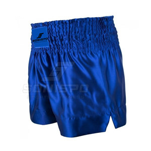 Pantalones Cortos de Boxeo Azules para Hombre SONISPO, Corte Regular, Transpirables, de Poliéster, para Artes Marciales, Deportivos para Adultos - Product Image 2