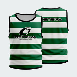 Chalecos Deportivos de Fútbol con Logotipo Impreso en la Parte Delantera, 100% Poliéster, Transpirables, de Secado Rápido, Personalizables con el Nombre del Equipo en Grandes Cantidades - Product Image 5