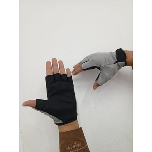 Guantes de Ciclismo de equipo de agarre resistente para hombre, con logotipo de color, transpirable, poliéster, silicona, protección de las palmas - Product Image 2