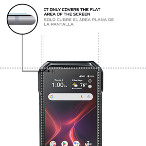 ANTISHOCK Screen <b>Protector</b> for Kyocera DuraForce Pro 3 Durable and Shock-Absorbing Mobile Phone Cover - Product Image 4