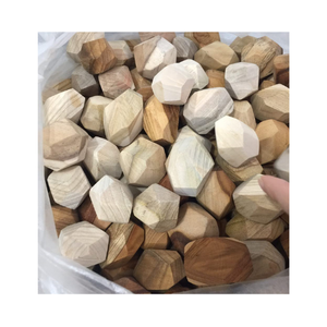 Juego de rocas de equilibrio de madera Tumi Ishi, juguete educativo de madera Natural para niños, rocas apilables para niños - Product Image 1