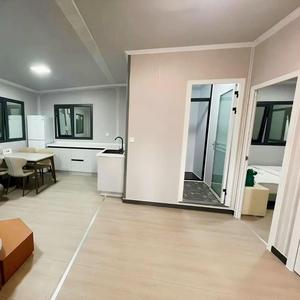Maison préfabriquée modulaire moderne à 2 chambres, portable, en panneaux sandwich, extensible, conteneur de 20 pieds ou 40 pieds - Product Image 5