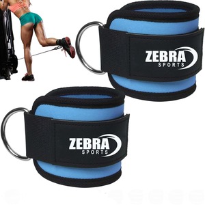Correas de Tobillo Ajustables para Ejercicios de Piernas y Glúteos, para Máquina de Cable, con Acolchado de Neopreno para Protección - Product Image 5