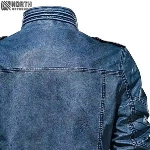 2025 nouvelle mode Street Wear Style hommes Denim veste sur mesure de haute qualité respirant avant Logo hiver pour hommes - Product Image 4