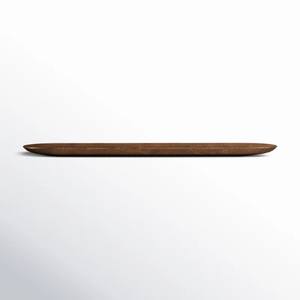 Bandeja decorativa de aluminio fundido de latón reutilizable rústica moderna larga para servir y exhibir-Bandeja de mesa con acento superior - Product Image 3