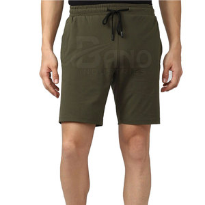 Pantalones cortos de fitness para hombre más vendidos, diseño de patrón sólido de estilo único, venta en línea con logotipo personalizado - Product Image 1