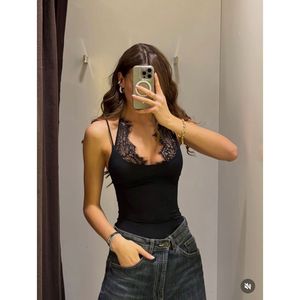 Lencería de Encaje Negro para Mujer Mybeefashion, Elegante Body de Poliéster y Spandex Transparente, Tentación en una Sola Pieza para Todos - Product Image 1