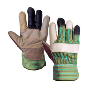 Los guantes de seguridad de trabajo de cuero dividido de piel de vaca premium más populares, resistentes al desgarro y transpirables, longitud personalizable, sin silicona - Product Image 2