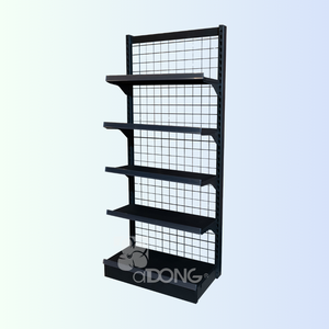 ADONG A27 Présentoir de vente au détail personnalisé Étagère multicouche simple face pour supermarchés Fabricant OEM Fabriqué au Vietnam Métallique - Product Image 1