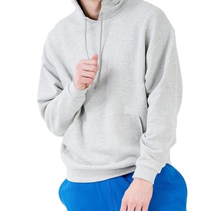 Sudadera con Capucha Ligera Personalizada para Hombre, 100% Algodón, Estilo Casual, con Bolsillo Tipo Canguro y Bordado, para Caminatas al Aire Libre - Product Image 1