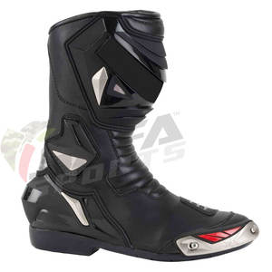 รองเท้าหนังมอเตอร์ไซค์สำหรับผู้ชายรองเท้าขี่มอเตอร์ไซค์ - Product Image 2