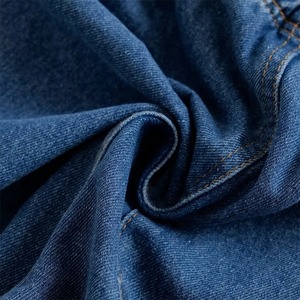 Chaqueta vaquera con flecos lavada de Color sólido para primavera y otoño + Pantalones vaqueros elásticos de cintura alta para mujer, conjunto de dos piezas - Product Image 6