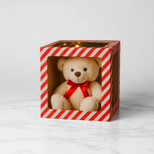 Boîte de papier cadeau de Noël écologique avec fenêtre transparente pour jouets et emballage de vacances - Product Image 4