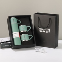Precio de fábrica, regalos promocionales de negocios personalizados, embalaje aislado, vaso de sublimación al vacío de acero inoxidable 304 con tapa de taza