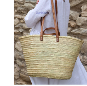 Panier français de qualité supérieure | |   Panier de marché XL | |   Panier marocain fait main - Product Image 1