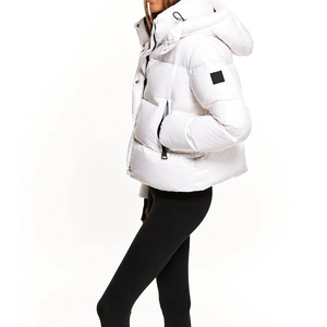 Hot Selling Women Puffer Jackets Winter Wear Custom Made High Quality <b>Material</b> OEM Service Fully Customized Puffer Jackets - Product Image 2