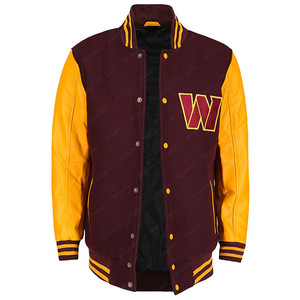 Street Wear Letterman Varsity Bomber Jacket for Men 100% Wool Bomber Baseball Varsity Jacket Letterman Varsities Coats for Adult - Product Image 1
