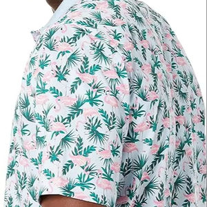 Chemise de golf classique personnalisée de haute qualité évacuation de l'humidité Slim séchage rapide impression complète Polyester pour Polo T-Shirt décontracté pour hommes - Product Image 1