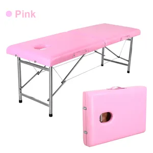 Sukar 핑크 커브 래쉬 침대 silla para masaje camilla para masaje facial portatil camillas spa